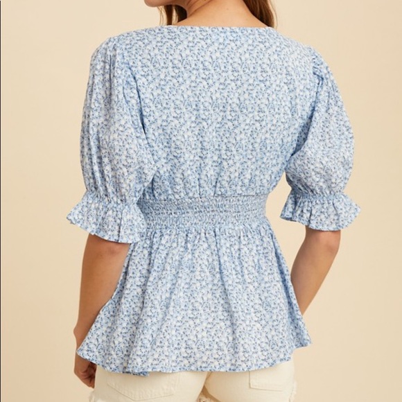 Smocked Lace Blouse - Picture 3 of 3